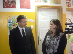 21 December 2012 The Chairman of the Committee on the Rights of the Child in visit to the Youth Integration Center
